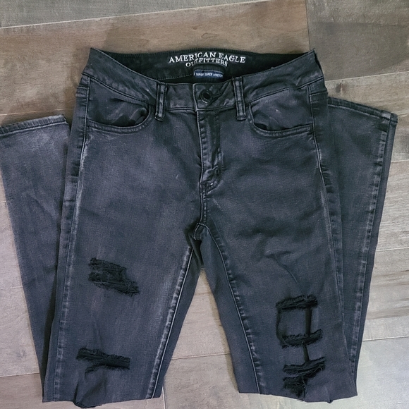 AEO Super Super Stretch Jeggings - Picture 7 of 9